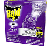 Raid Flea Flogger Plus Killer, Kills Fleas and Hatching Eggs (3 Count (Pack of 3)