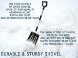 Zento Deals Snow Shovel Kit, 3-in-1 Snow Brush Kit, and Ice Scraper -Emergency Collapsible Design Snow Remover Set for Cars, Trucks, and Outdoors. Material Ice Scraper, Easy to Handle and Use