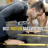 BUILT Bar Protein Bar - 12 Count, High Protein Energy Bars, Gluten Free, Chocolate Covered, Low Carb, Low Calorie, Low Sugar, Delicious Protein, Healthy Snack - Packaging May Vary (Double Chocolate)