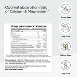 Integrative Therapeutics Liquid Calcium Magnesium - 1:1 Ca to Mg Ratio - with Vitamin D3 - Supplement for Men and Women - Berry Flavored - Gluten Free - 16 fl oz