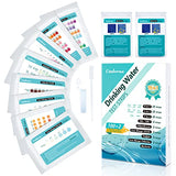 Umlecoa 19 in 1 Water Test Kit - 100 Strips + 2 Bacteria Tests - Home Water Quality Test Strips for pH, Hardness, Chlorine, Lead, Iron, Copper, Nitrate, Nitrite, and More