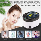 ZONEMEL 4 Liters Sauna Steamer, Portable Steam Generator with Remote Control, Stainless Steel Pot, Spa Machine with Timer Display for Body Detox (US Plug, Black)