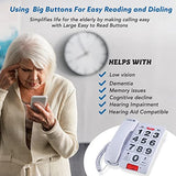 Future Call FC-8888 Big Button Phone for Seniors | Large Button Phones for Seniors | Phone for Visually Impaired and Telephones for Hearing Impaired | 40db Handset | Best Landline Phones for Seniors