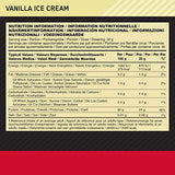 Optimum Nutrition Gold Standard 100% Whey Protein Powder, Vanilla Ice Cream, 2 Pound (Packaging May Vary)