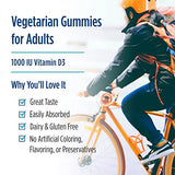 Nordic Naturals Vitamin D3 Gummies, Wild Berry - 120 Gummies - 1000 IU Vitamin D3 - Great Taste - Healthy Bones, Mood & Immune System Function - Non-GMO - 120 Servings