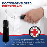 Button Hook & Zipper Pull, Assist, Helper Device, Dress Clothes Tool, Button Shirts Aid, One Hand, Disability, Handicapped and Seniors by Dr. Arthritis (2 Pack)