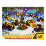 CatToysOfficial CAT Little Machines Advent Calendar - Kids Toys for Ages 3 and Up - 24 Piece Set with 10 Little Machines Vehicles & Magic Insta-Dirt