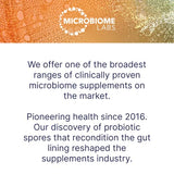 Microbiome Labs MegaSporeBiotic -Spore Based Probiotic to Support Gut Health - Proprietary Probiotic Blend Including Bacillus Coagulans + Bacillus Subtilis -Spore Probiotic for Daily Use (60 Capsules)