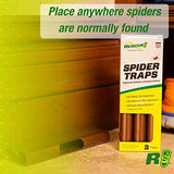 RESCUE! Spider Traps – Catches Brown Recluse, Hobo Spiders, Black Widows & Wolf Spiders - 2 Pack (6 Traps)