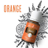 Orange Essential Oil 15ml - Brighten Your Space with an Uplifting Citrus Aroma - Cleanse, Refresh, and Promote Wellness - Premium Young Living Essential Oils