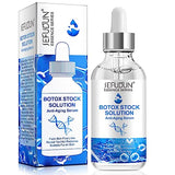 Botox Stock Solution Facial Serum 1 Fl Oz, Botox Stock Anti Aging Serum For Face, Instant Face Tightening Botox, Reduce Fine Lines, Wrinkles, Boost Skin Collagen, Hydrate & Plump Skin