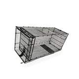 Humane Way Folding 42 Inch Live Humane Animal Trap - Safe Traps for All Animals - Dogs, Raccoons, Cats, Groundhogs, Opossums, Coyote, Bobcat - 42"x16"x18"