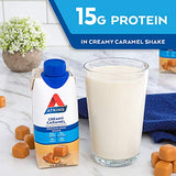 Atkins Energy Shake Creamy Caramel, with B Vitamins and Protein. Keto-Friendly and Gluten Free 4 Count(Pack of 3)
