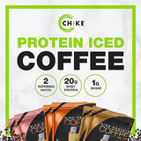 Chike Autumn Spice High Protein Iced Coffee Sampler Pack, 20 G Protein, 2 Shots Espresso, 1 G Sugar, Keto Friendly and Gluten Free, 6 Single Serve Packets