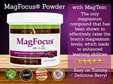 Suzy Cohen MagFocus Magnesium Threonate Powder Supplement 200mg