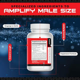 XL Science Mr Man Male Enlargement Pills- Size Enhancing Supplement for Men- Add Over 3 in 90 Days- 60 Tablets