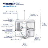 Waterpik ION Professional Cordless Water Flosser Teeth Cleaner Rechargeable and Portable, White, 1 Count