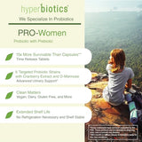 Hyperbiotics Pro Probiotics for Women | Time Release Tablets | Premium Nutritional Supplement | Vegan, Dairy & Gluten Free | Healthy Digestion & Immune System Support | 60 Count