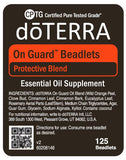doTERRA On Guard Essential Oil Protective Blend Beadlets 125 ct