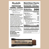 Barebells Protein Bars Caramel Cashew - 12 Count, Pack of 2 - Protein Snacks with 20g of High Protein - Chocolate Protein Bar with 1g of Total Sugars - Perfect on The Go Protein Snack & Breakfast Bars