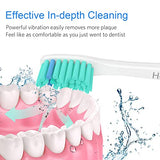 Replacment Heads Compatible with Philips Sonicare, for E-Series Essence, for Xtreme, for Elite, for Advance, and for CleanCare Electric Toothbrush, Toothbrush Replacment Heads Refills, 6 Pack