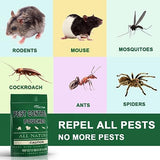 TSCTBA Pest Control Pouches, Rodent Repellent, Peppermint Mouse Repellent, Repel Rodents, Mouse, Rats,Mice, Roach,Ant, Moths & Other Pest,Mosquito Repellent, Mice Deterrent, Indoor Mice Repellent-10P