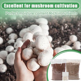 Mushroom Substrate - Dry 1.1lbs Coco Coir & 1.1lbs Vermiculite & 0.22lb Gypsum, CVG Mix Kit for Mushroom Growing, Produces 10 Pounds of Premium Substrate Manure