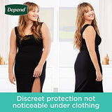 Depend Fresh Protection Adult Incontinence Underwear for Women (Formerly Depend Fit-Flex), Disposable, Maximum, Extra-Large, Blush, 26 Count, Packaging May Vary