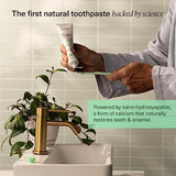 Boka Fluoride Free Toothpaste - Nano Hydroxyapatite, Remineralizing, Sensitive Teeth, Whitening - Dentist Recommended for Adult, Kids Oral Care - Ela Mint Natural Flavor, 4oz 3Pk - US Manufactured