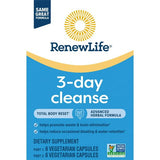 yhn Total Body Reset Adult 3-Day Cleanse Supplement, one 12-Count Box of Vegetarian Capsules of Renew Life 3-Day Cleanse Total Body,12 Count