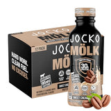 Jocko Mölk Protein Shakes – Naturally Flavored Protein Drinks, KETO Friendly, No Added Sugar, 30g Grass Fed Protein - Ready to Drink, 12 FL Oz, 12pk, Liquid (Sweet Cream Coffee)