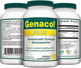 Genacol Glucosamine and Collagen Joint Supplement Glucosamina Colageno | Lubricates, Protects and Maintains Heathy Joints | Relieves Joint Discomfort Plus 180 Capsules