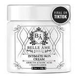 BELLE AME Premium Intimate Skin Brightening Cream - Dark Spot Corrector for Uneven Skin Tone - Face, Body, Underarm, Knees, Elbows, Inner Thigh and Intimate Area - 2oz