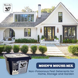 Moen's Mouse-Mix, All-Natural Pest Deterrent, Farm Pack, 1 Gallon Mix, Treats Barns and Large Outdoor Storage Spaces for Mice and Rats