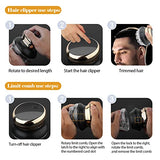 KEMEI 887 Hair Clipper for Men Circular Cordless Hair Trimmer, Self-Haircut Kit, Rechargeable LED Display
