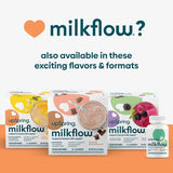 UpSpring Milkflow Immune Support Breastfeeding Supplement Drink Mix with Fenugreek | Orange Mango Flavor | Lactation Supplement to Support Breast Milk Supply* | 16 Drink Mixes