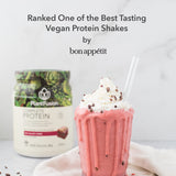 PlantFusion Complete Vegan Protein Powder - Plant Based Protein Powder With BCAAs, Digestive Enzymes and Pea Protein - Keto, Gluten Free, Soy Free, Non-Dairy, No Sugar, Non-GMO - Red Velvet 2 lb