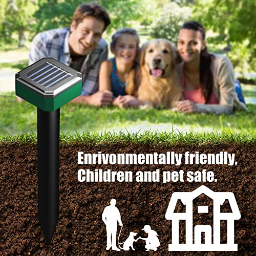 8 Pack Deer Repellent Devices,Deer Repellent,Deer Deterrent Devices for Garden,Deer Repeller for Yard,Deer Fence for Yard,Sonic Deer Repellent Outdoor,Deer Away,Deer and Rabbit Repellent