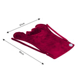 Ambershine 67cmx89cm XXXL King Size Neck & Shoulder Heating Pad with Fast-Heating Technology&10 Temperature Settings, Flannel Electric Heating Pad/Pain Relief for Back/Neck/Shoulders(Wine Red)