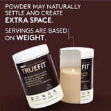 TrueFit Meal Replacement Shake Protein Powder, Grass Fed Whey + Organic Fruits & Veggies, Keto, Fiber & Probiotics, Non-GMO, Gluten Free