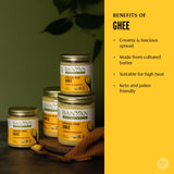 Banyan Botanicals Grass-Fed Ghee – Original Cultured Organic Ghee (Clarified Butter) – Tasty Oil & Butter Alternative for Cooking & Baking – 7.5 oz – Non-GMO Gluten Free Vegetarian