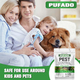 Pufado Pest Control, Rodent Repellent, Mice Repellent Indoor, Peppermint Oil to Repel Mice and Rats, Roach, Ant, Spider, Mosquito & Moth, RV Mouse Deterrent, Keep Mice Away for Outdoor-8 Packs