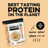 Clean Simple Eats Coconut Cream Whey Protein Powder, Natural Sweetened and Cold-Processed Whey Protein Powder, 20 Grams of Protein (30 Servings)
