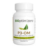 BiOptimizers P3-OM Proteolytic Prebiotics & Probiotics Supplement – Lactobacillus Plantarum for Digestive & Immune Health – Bloating & Gut Relief Support for Men & Women (30 Vegan Capsules)