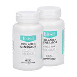 Biosil Collagen Generator - 30 Capsules, Pack of 2 - with Patented ch-OSA Complex - Generates & Protects Your Own Collagen - GMO Free - 60 Total Servings