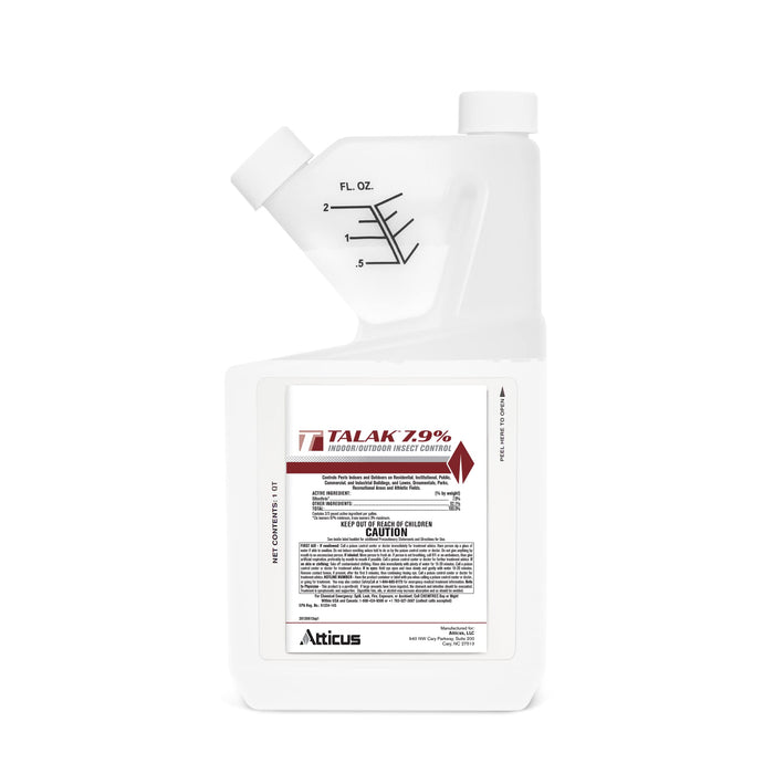 Talak 7.9% Indoor/Outdoor Insect Control - Bifenthrin Concentrate (1 QT) by Atticus