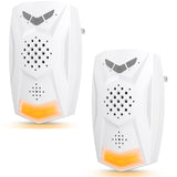 Frogoom Upgraded Ultrasonic Pest Repeller 2 Packs, Electronic Rodent Repellent Plug in Pest Control for Insect, Roach, Spider, Ant, Mosquito, Mice Repellent for House, Garage, Attic, Basement, Office