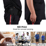 Belly Band Holster for Concealed Carry-Gun Holster for Women & Men Fits Glock, Smith Wesson, Taurus, Ruger, and More-Breathable Neoprene Waistband Holster for Most Pistols and Revolvers by Aomago