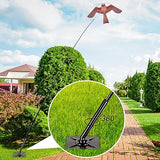 Flerigh Bird Repeller Universal Base Protects Plants from Birds by Placing a Kite with a Pole on Top of The Bird Repeller Base; Commonly Used in Yards, Lawns and Farms to Create Bird-Free Zones