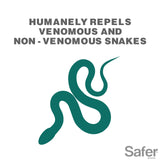 Safer 5951 Snake Shield Granular Repellent - Outdoor Snake Repelling Granules 4LB Snake Shield Repellent - Repels Againts Poisonous and Non-Poisonous Snakes